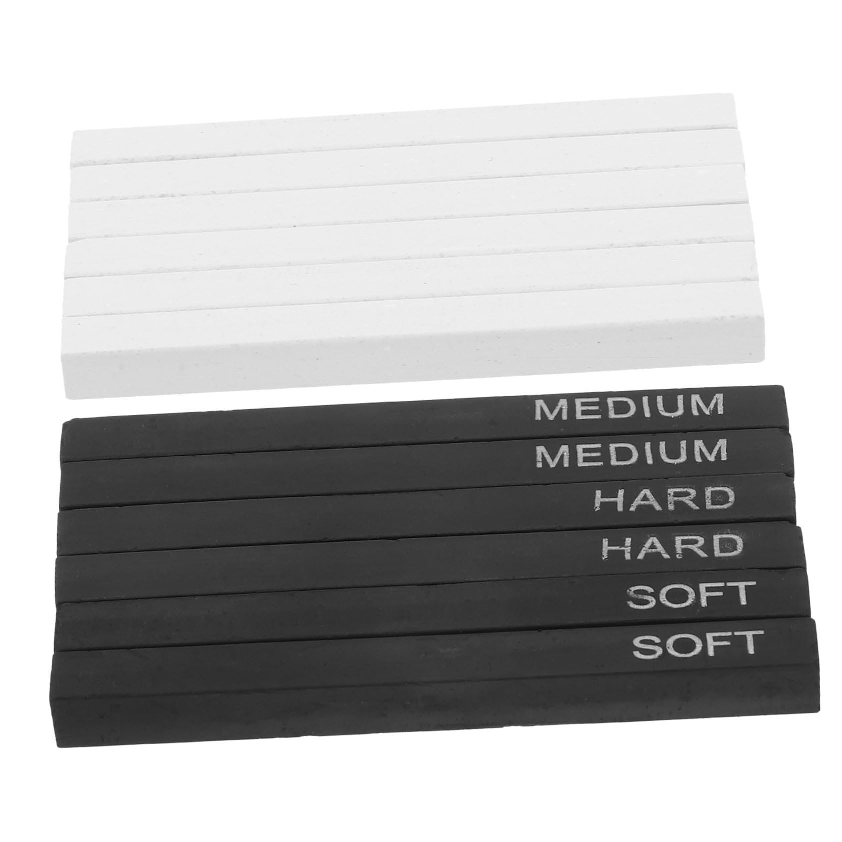VILLCASE Lot De 5 Crayons À Dessin Crayons À Dessin Au Fusain Comprimé 12 Couleurs Bâtons De Fusain pour Le Dessin