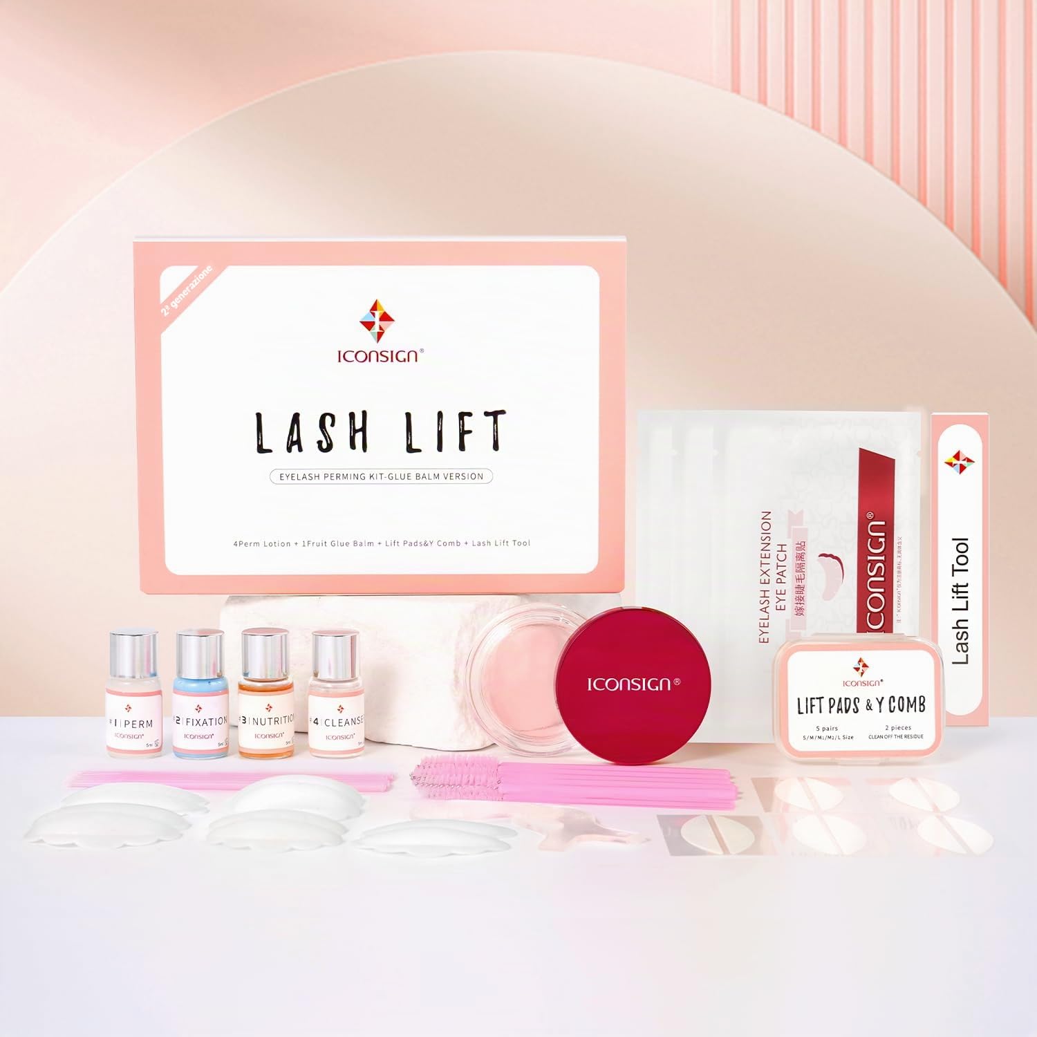2025 Upgraded Lash Lift Kit ciglia semi-permanenti Perm, qualità salone