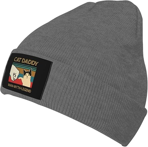 Cat Daddy Man Myth Legend,Warm and Cozy Winter Beanie Hat Perfect for Cold Weather Outdoor Activities