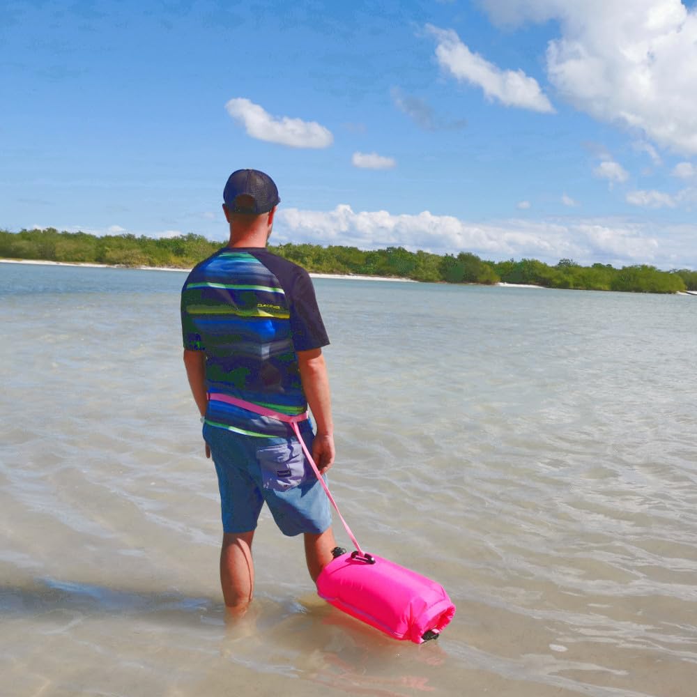 OpenWater Open Water Buoy 28L Pink, Boot di Sicurezza Unisex Adulto, Rosa, XL