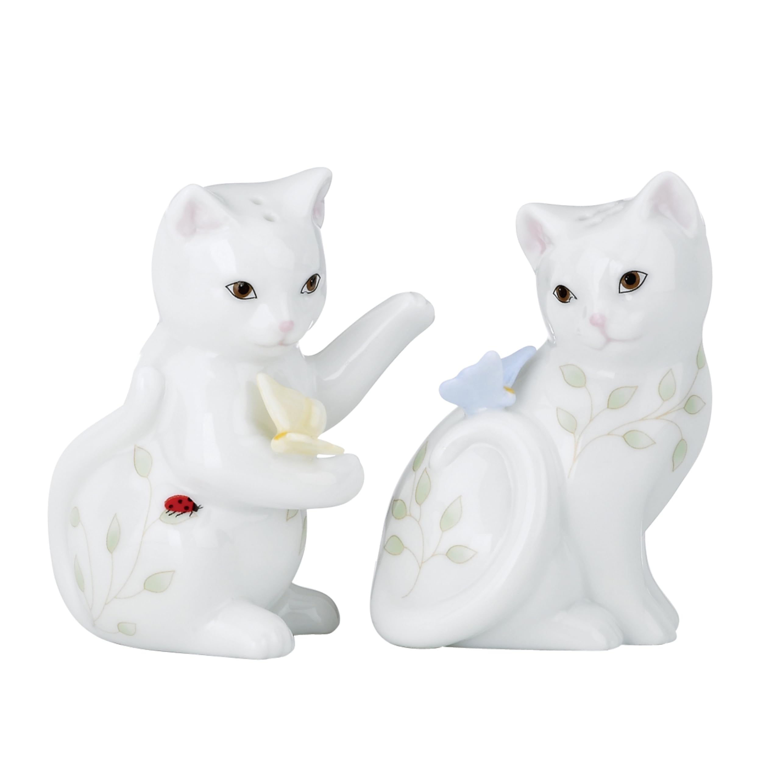 Lenox - Juego de salero y pimentero de porcelana