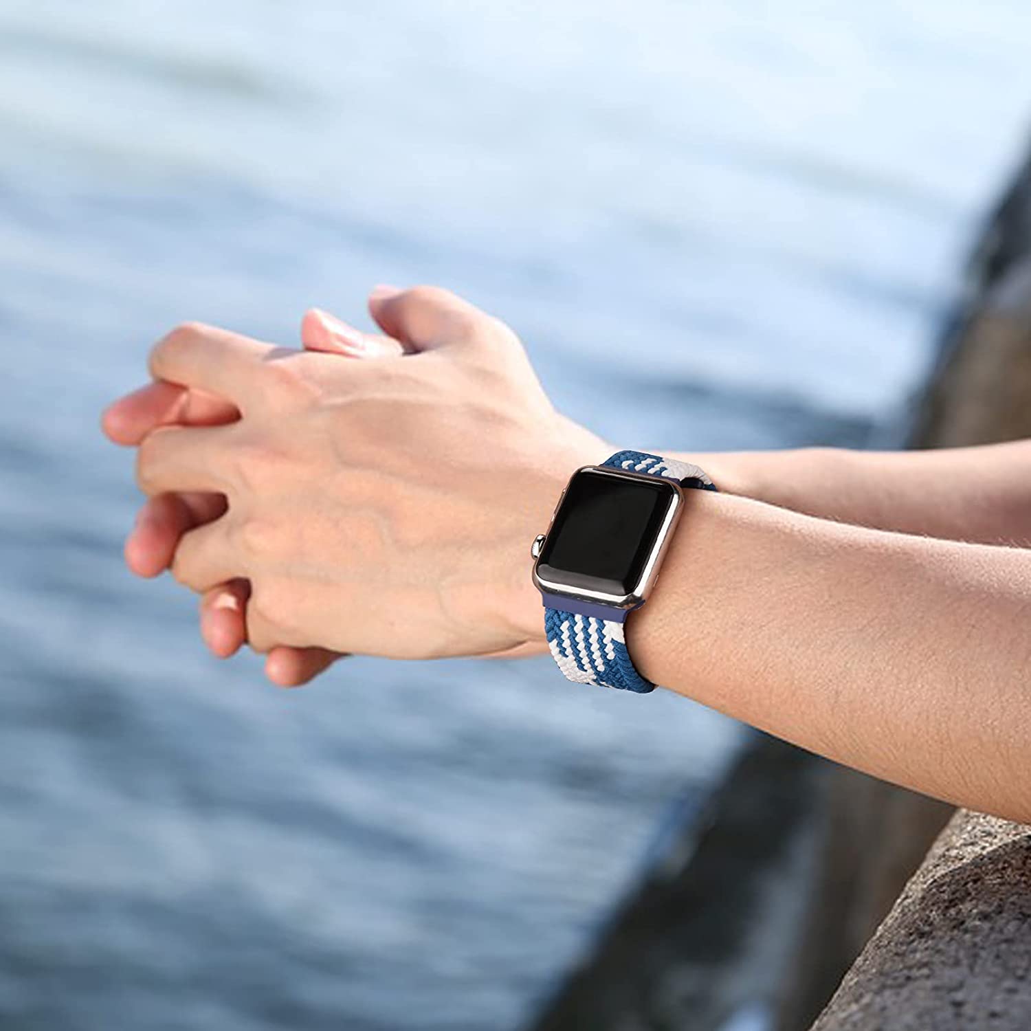 Amazon.co.jp: Apple Watch 8バンド Series 8 ultra ソロループ 