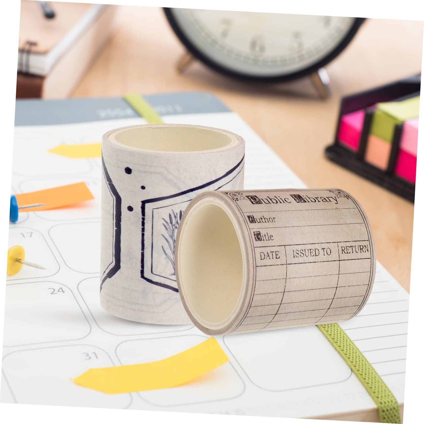 8stücke Vintage Washi-tapes für DIY Scrapbooking mit Bonbonfarbenen Designs Dünnes Klebepapier für Handbücher Tagebücher und Fotoklebeband Zufälliger Stil