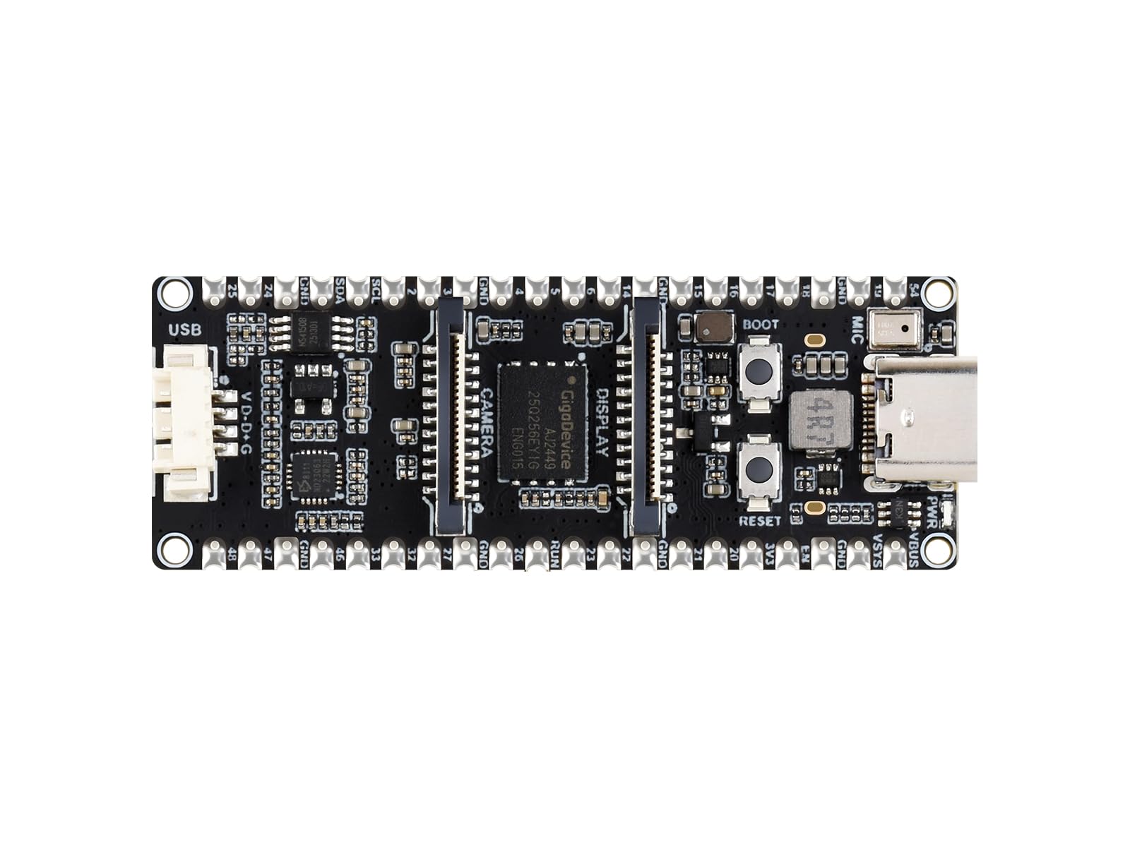Waveshare ESP32-P4-Pico High-Performance Development Board, Featuring ESP32-P4, RISC-V Dual-Core and Single-Core Processors, and Advanced Human-Machine Interfaces, with Pre-soldered Headers