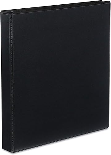 Carpeta universal de vinilo con anilla en D económica BNDR, VIEW, D-RNG, 1 pulgada, BK BOS-EPS10HC (paquete de 20)