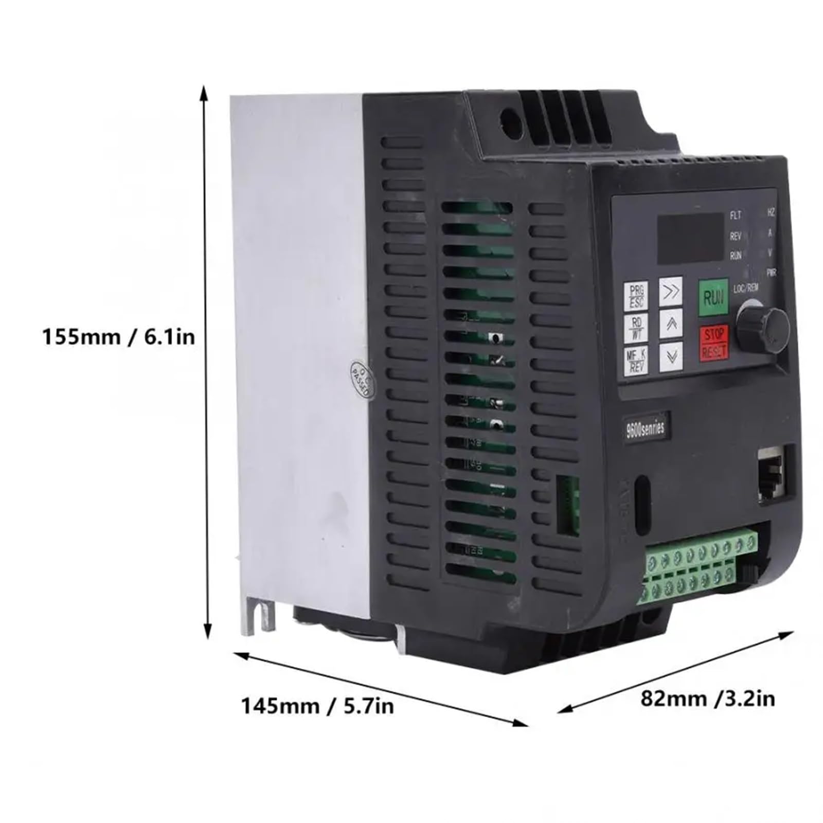 Inversor de Bomba de Agua Solar, CC a CA, 0,75 kw-11kw, 220V o 380V, Controlador de Velocidad de frecuencia Variable de Salida for Bomba de Agua(1.5kw 2hp,380v)