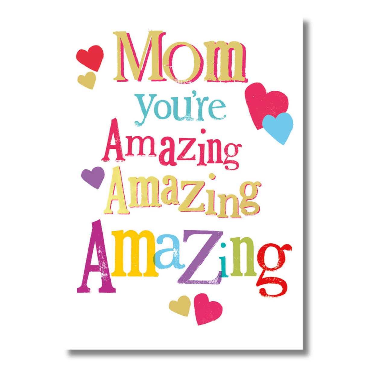 Brightside Mom Greetings Card, Birthday Card for Mom, 172 x 124mm, Multi-Coloured