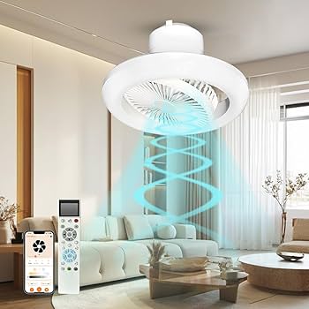 Amazon.co.jp : 【特売】LEDシーリングファンライト 首振りファン付き