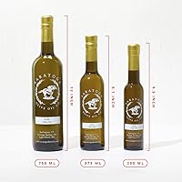 Vista 2 de Saratoga Olive Oil Company Aceite de oliva con infusión de albahaca 12.7 fl oz (12.7oz)