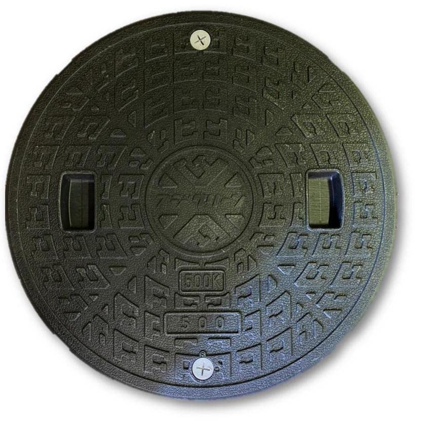 Amazon | フジクリーン マンホール蓋 500φ 直径560mm 安全荷重500kg 耐