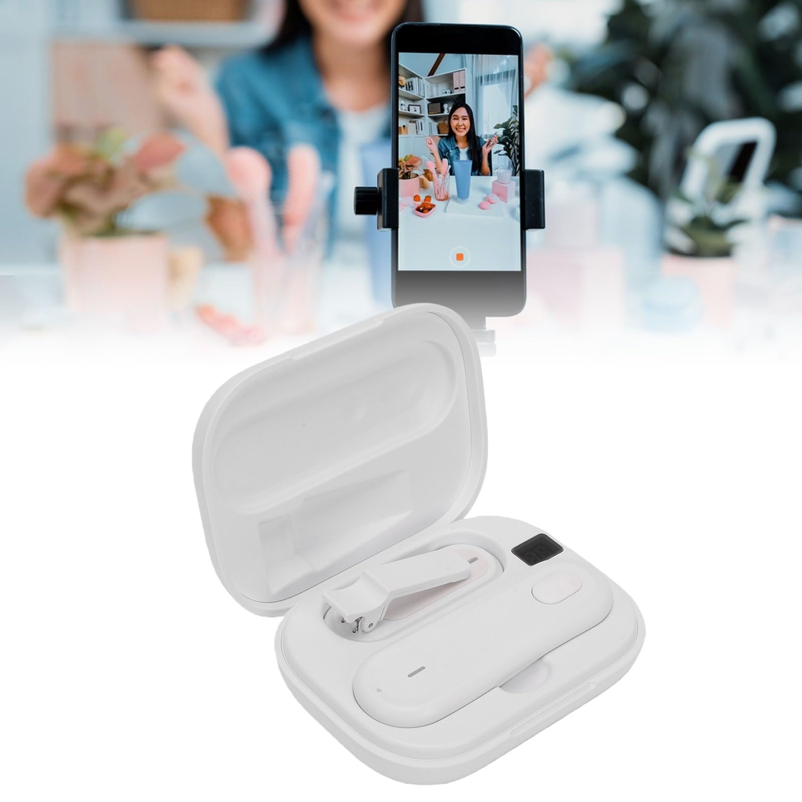 Remote Control Page Turner with Silent Button for Tablet Reading