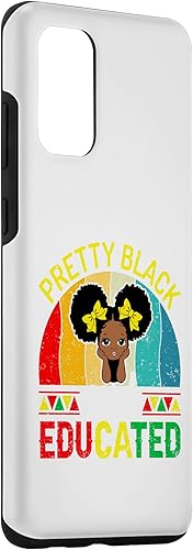 Miniatura 3 de Galaxy S20+ Pretty Black And Educated African Pride Black History Month Case