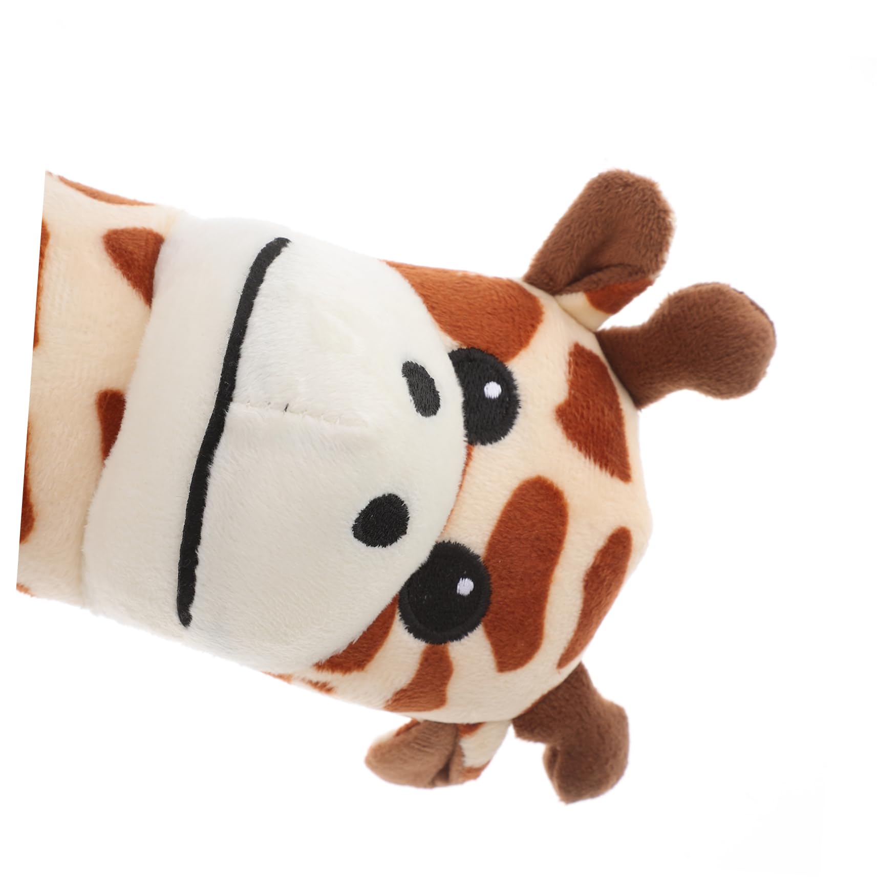 ibasenice Cappello Imbottitura Pp in Peluche Forma di Giraffa Comodo da Indossare come Accessorio per Feste e Travestimenti di Carnevale