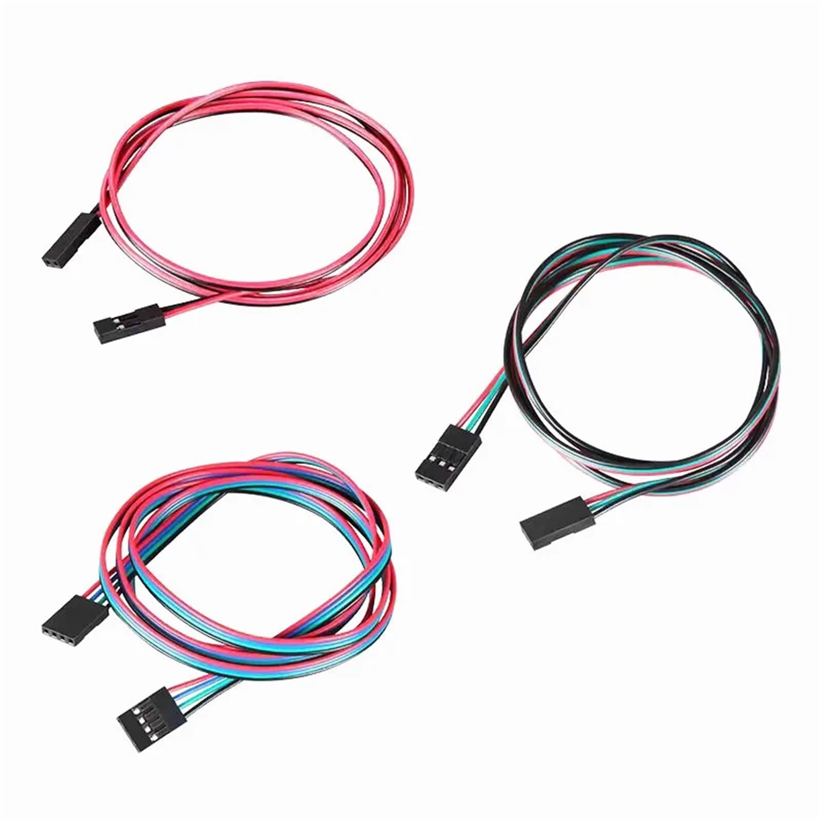 Cavo breadboard passo 2,54 mm da 10 pezzi for pin linea maschio femmina filo jumper fai da te elettronico(Fe to Fe,LENGTH 5CM_1PIN 10PCS)