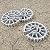 LTM CONCRETE Wheel Spacers 1.5 inch (30 Pack) – Quick & Easy Clip-on Support – Formwork or Foundations – Made in USA