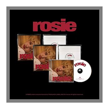 Amazon.com: ROSE rosie 1st Studio Album with Tracking Sealed