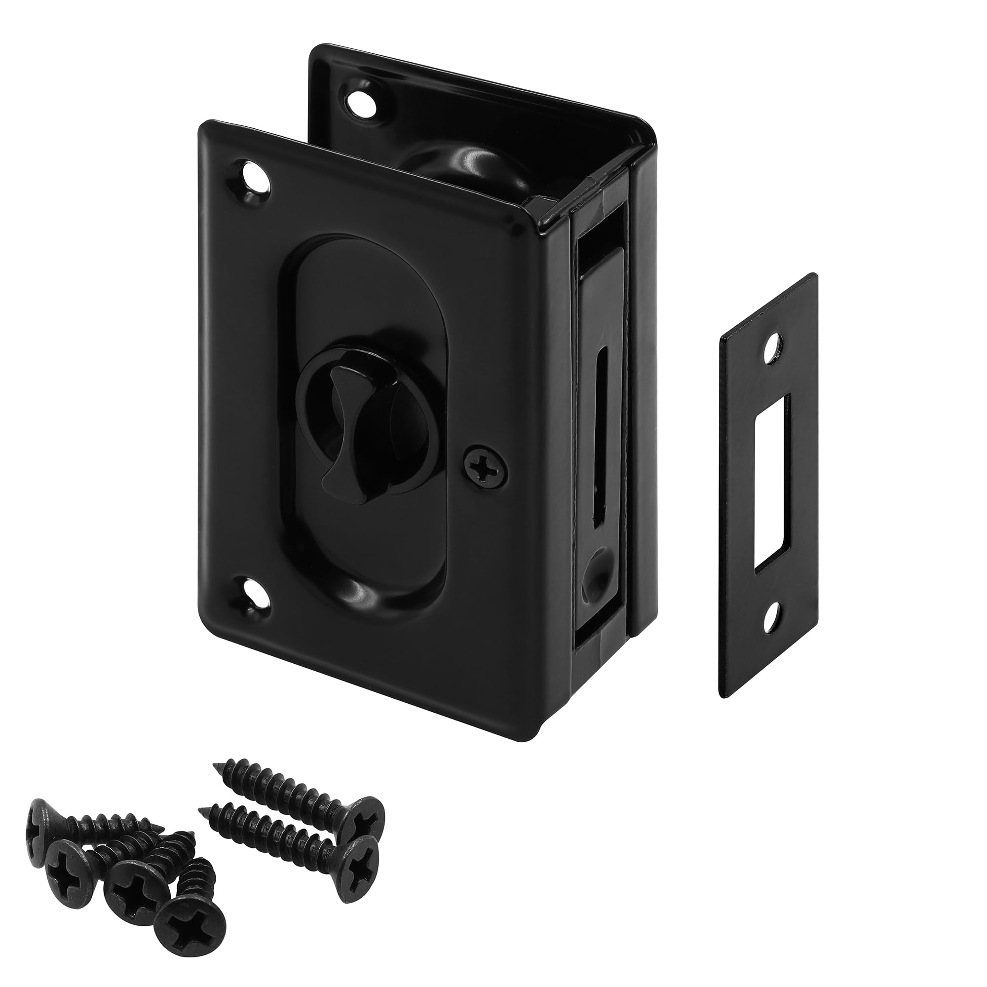 Prime-Line N 73678 Pocket Door Privacy Lock with Pull - Replace