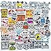 50 pcs Diesel Mechanics Vinyl Sticker Pack- Vintage Man Cave Stuff for Garage and Men Room Decor, Use As Tool Box Stickers, Hard Hat Welding Helmet Stickers or Car Truck Window Decals (Matte Finish)