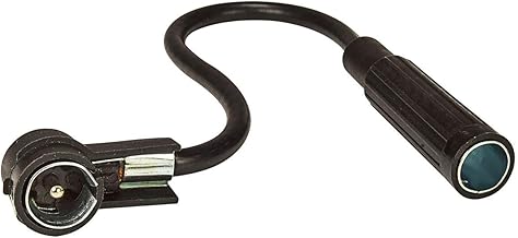 tomzz Audio 1500-007 Antennenadapter DIN 150 OHM Buchse Kupplung auf ISO 50 OHM Stecker alt auf neu 16cm