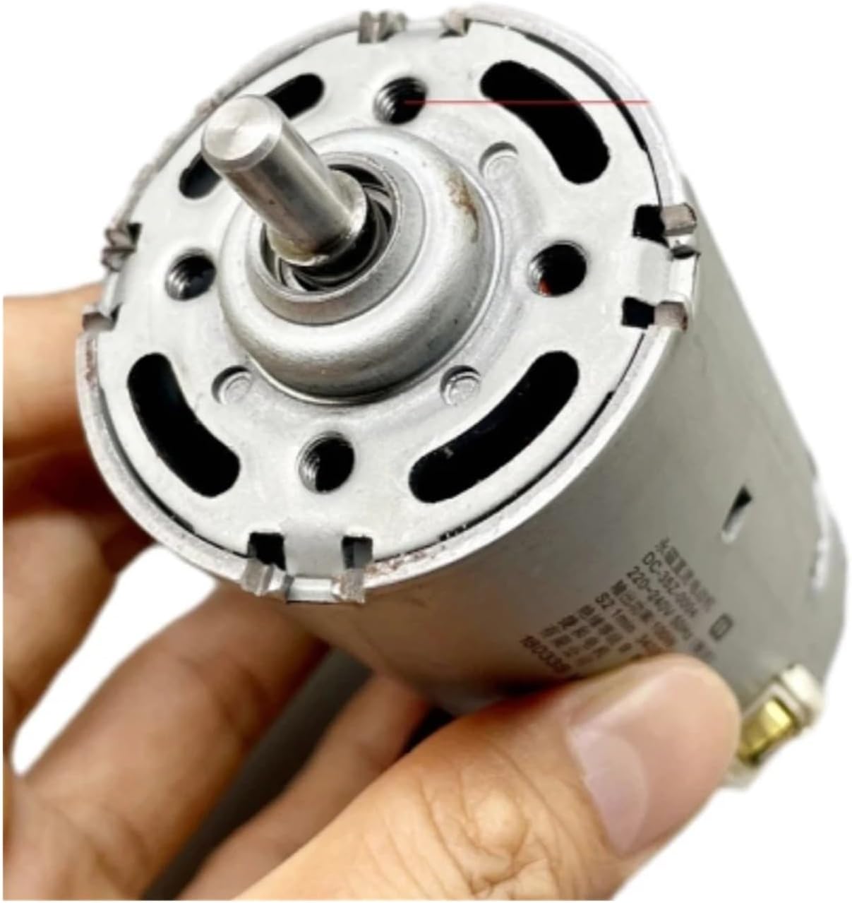 1PCS Permanent Magnet DC Motor DC12-220V 6550 RPM High Speed Large Torque DC Motor with Rectifier Bridge