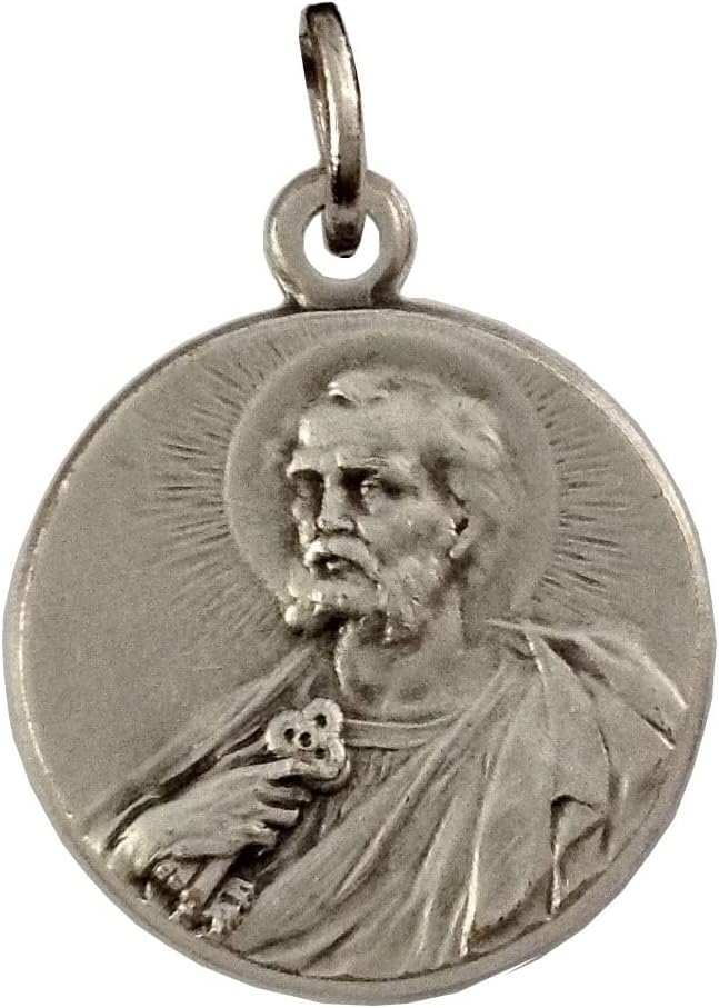 I G J Medalla de Plata San Pedro Apóstol - Medallas de los Santos Patronos