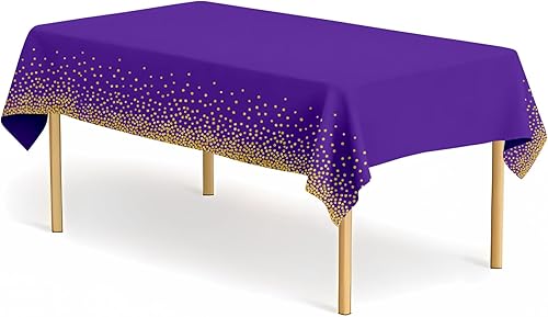 Vista 28 de Paquete de 4 manteles de plástico a cuadros negros y blancos para fiestas, desechables, de 54 x 108 pulgadas, impermeables, rectangulares