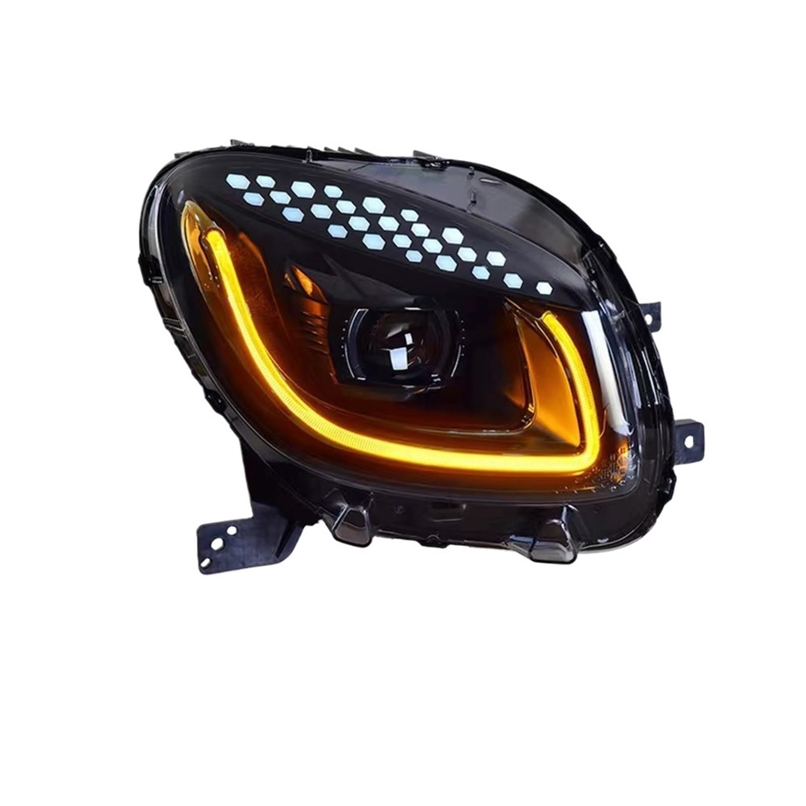 2 Pezzi Luci diurne per Auto DRL Gruppo fari Anteriori Luci diurne per Smart 453 Fortwo Forfour Accessori Benz