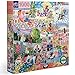 eeBoo Piece & Love: Women Reading - 1000 Piece Puzzle - Square Adult Jigsaw, 23x23, Includes Image Reference Insert, Glossy Pieces