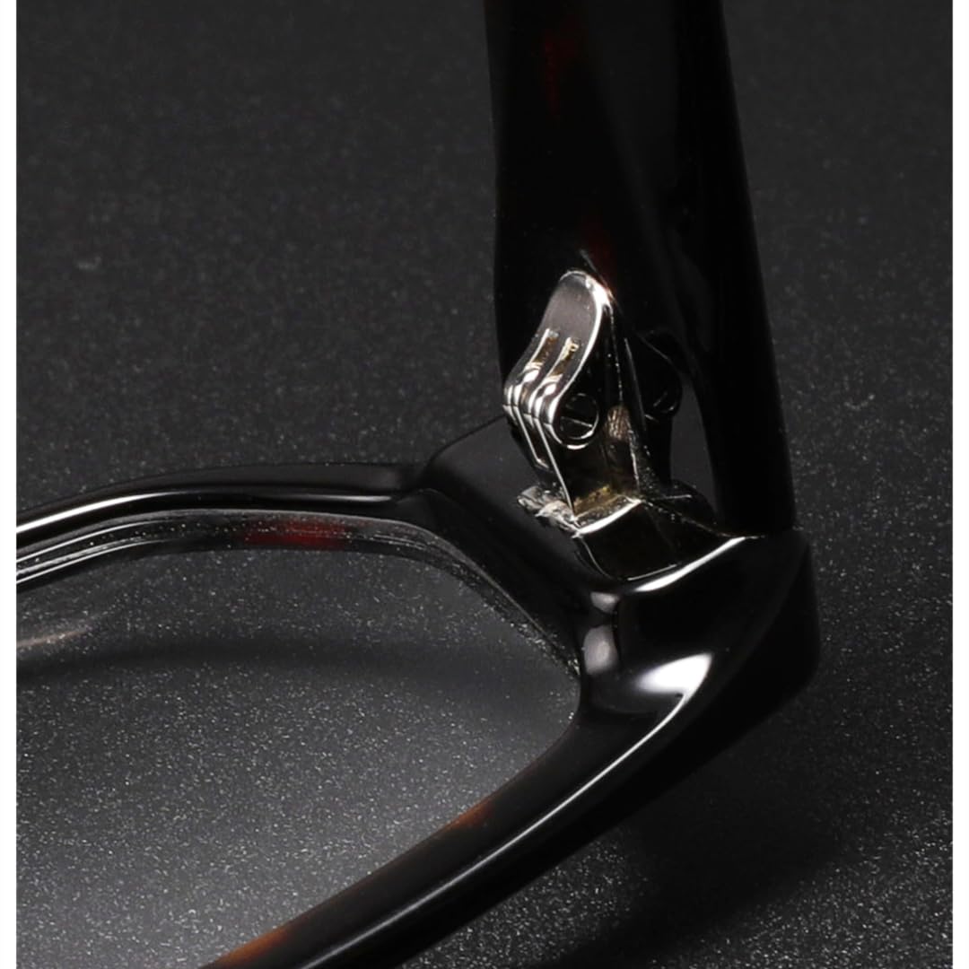Montura de acetato grueso de lujo para gafas de hombre y mujer.