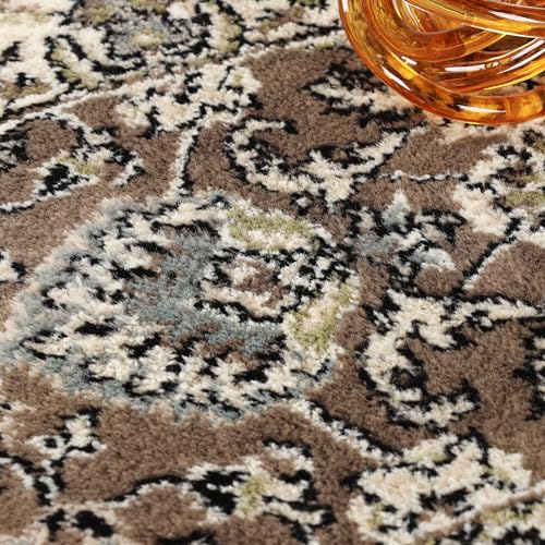 Tapete decorativo marrón 8ft x 10ft SUPERIOR miniatura 7