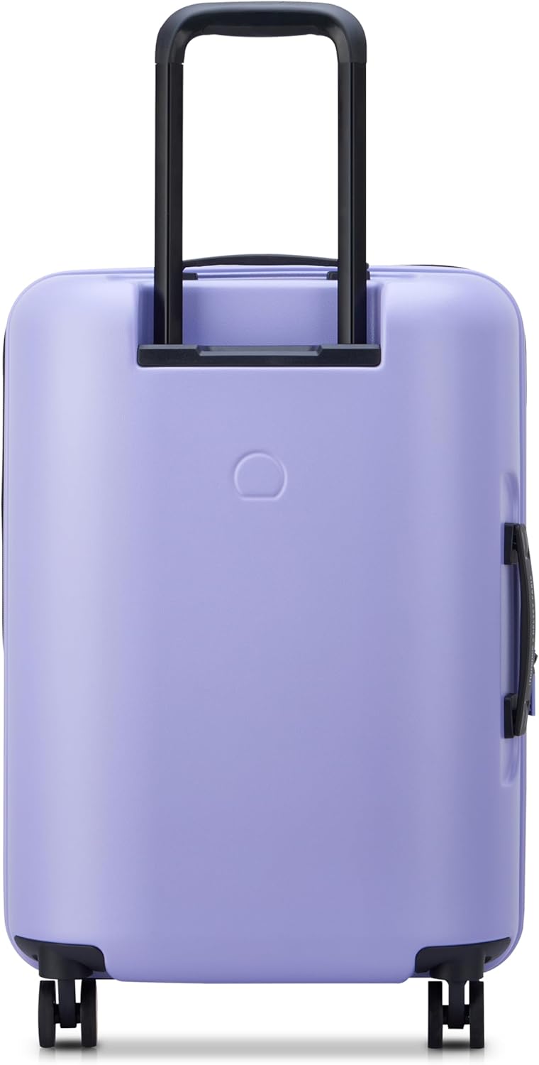 florence by mills Catch Flights Hardside Expandable Luggage with Spinner Wheels, Lavender, Carry-On 20 Inch