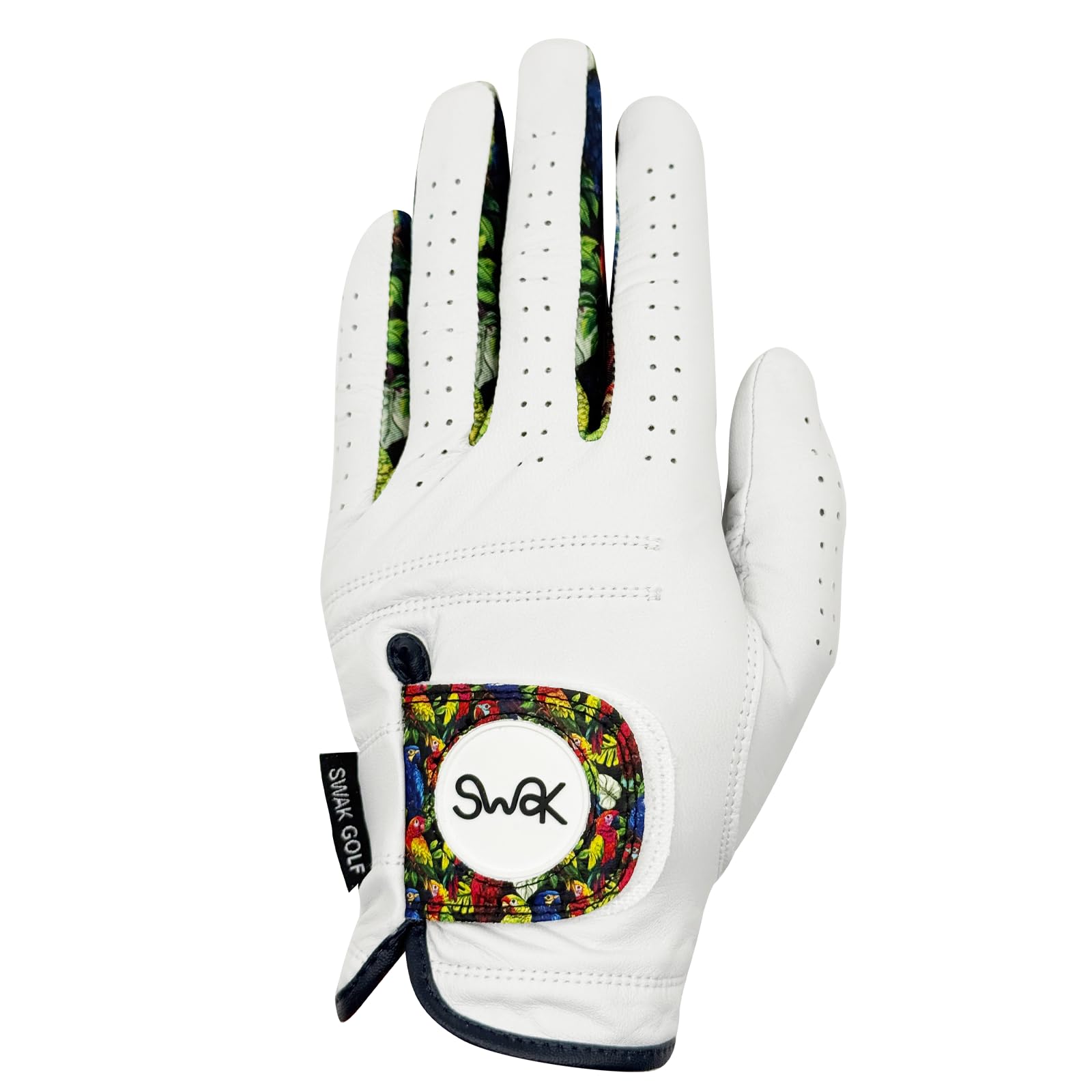 Golf Glove by SWAK - Soft Grip Cabretta Leather Golf Gloves for Right Handed & Left Handed Golfers - Suitable for All Weather