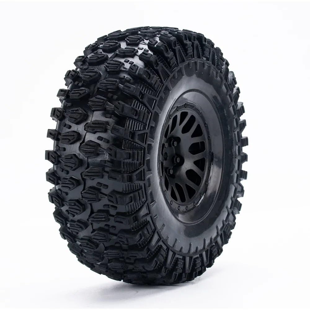 Rc Tire Jante pour YK4082 pour YK4083 14150 1/8 RC pour Buggy Modèle Véhicule Mise À Niveau Et Réaménagement des Pneus De 2,2 Pouces Antidérapants Et Résants À l'usure(1PCS)