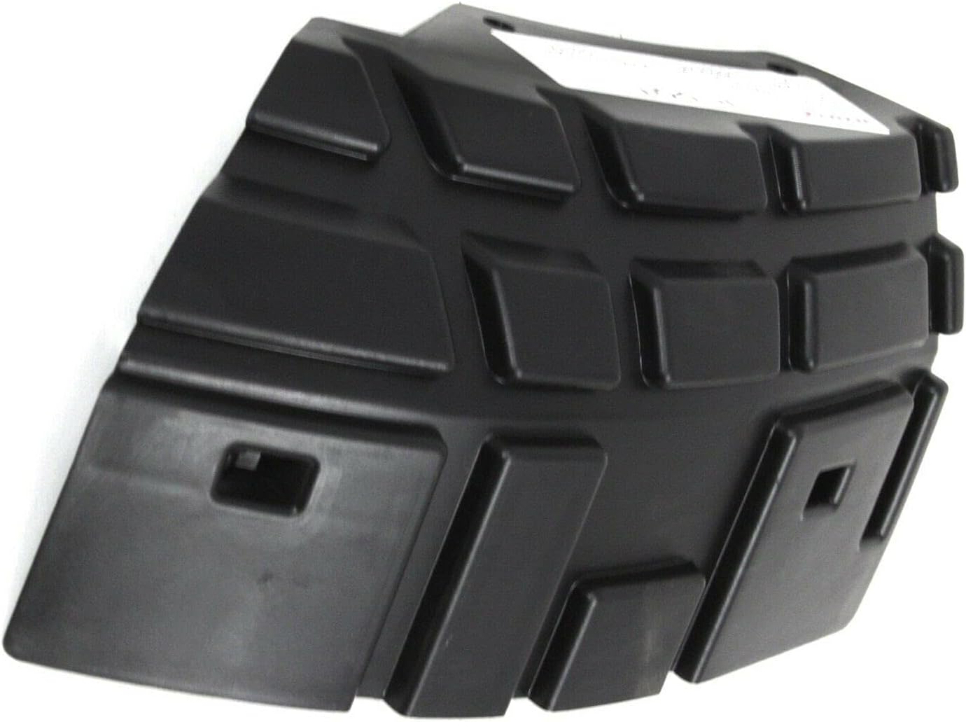 Front Left Driver Side Upper Bumper Cover Bracket Insert Support Black Textured Plastic For 2007 08 09 10 11 12 2013 GMC Sierra For 1500 Series Denali And Hybrid Models 20880922 GM1042108