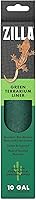 Zilla Reptile Terrarium Liner Green Bedding Substrate Floor Liner 10G 9.75x19.75 - Safe Easy Clean Odor Control