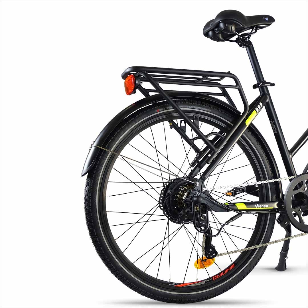 Urbanbiker Viena | Trekking eBike | 140KM Autonomy | Yellow