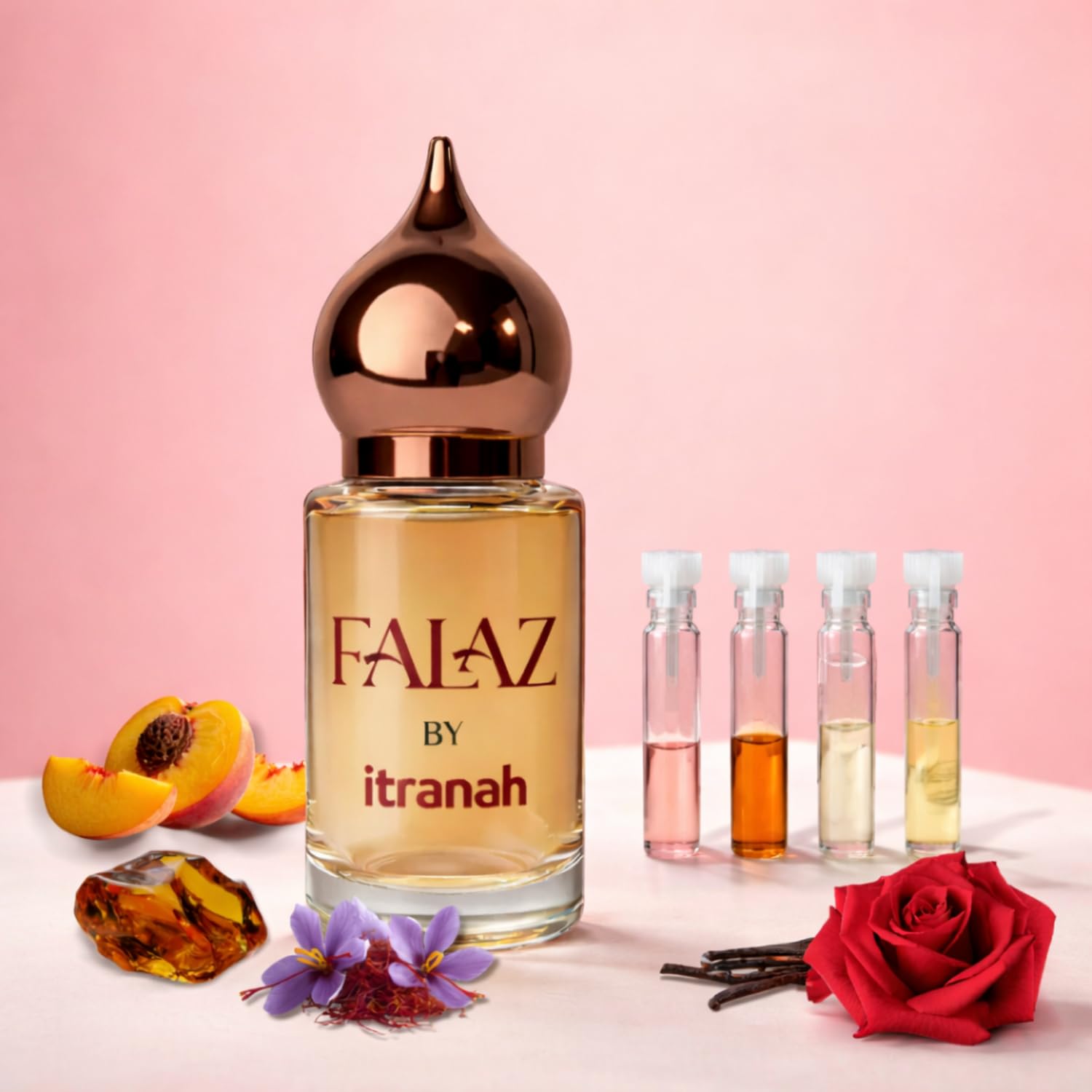 FALAZ Attar for Men & Women | Premium Attar Perfume Oil in India | Long Lasting Attar with Amber, Wood & Sweet Oriental Notes | Non-Alcoholic Roll-On-image-37