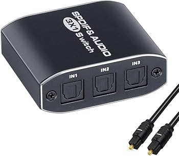 Amazon.co.jp: BLUPOW SPDIF/TosLink 光デジタル 切替器 3入力1出力 Amazon.co.jp: BLUPOW SPDIF/TosLink 光デジタル 切替器 3入力1出力