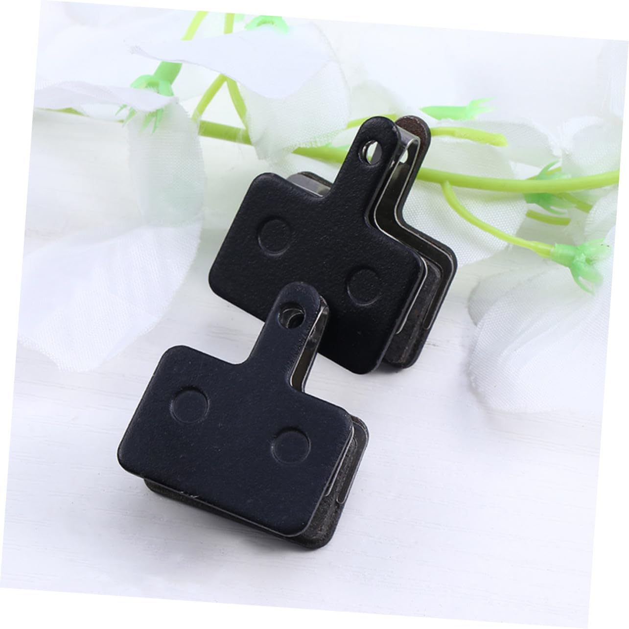 5 Paare Fahrrad Scheibenbremsbeläge Halbmetallisch Silent Brake Pads für Mountainbike Kompatibel mit Schnelle Geräuscharme Leistungsstarke Bremsen Ersatz für Bike Repair