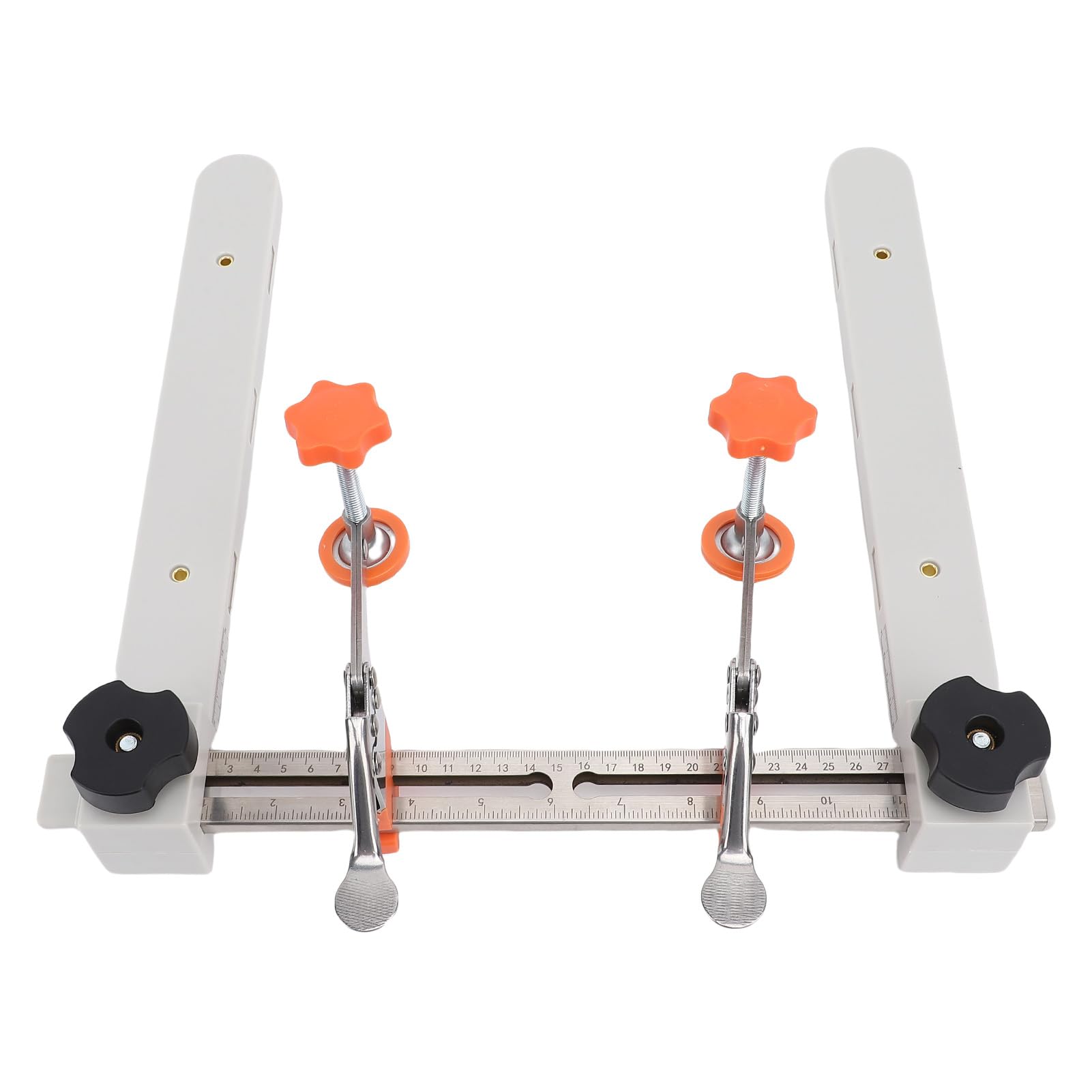 Yosoo Health Gear Przyrząd do Prowadnicy Szuflad Magnetyczny Przyrząd do Montażu Prowadnicy Szuflad Plastik i Stal Nierdzewna z 2 Zaciskami Dopasowane Skale od 0 4 Cm i Mocowanie Szyny Magnetycznej