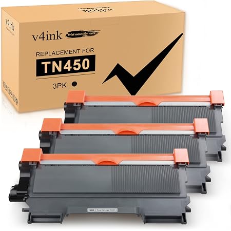 Amazon.com: V4INK - Nuevo cartucho de tóner compatible con cartuchos Brother  TN420 TN450 para impresoras Brother HL-2240 HL-2240D HL-2270DW HL-2280DW MFC -7360N MFC-7860DW e impresora Brother IntelliFax-2840 2940 DCP-7060D DCP-7065DN  - Negro :