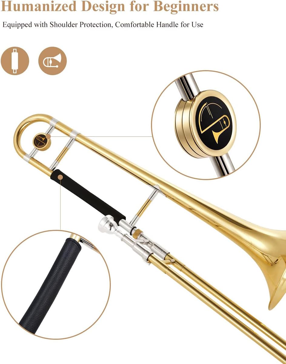 Amazon | Eastar ETB-330 Gold Standard Student Bb Tenor Trombone