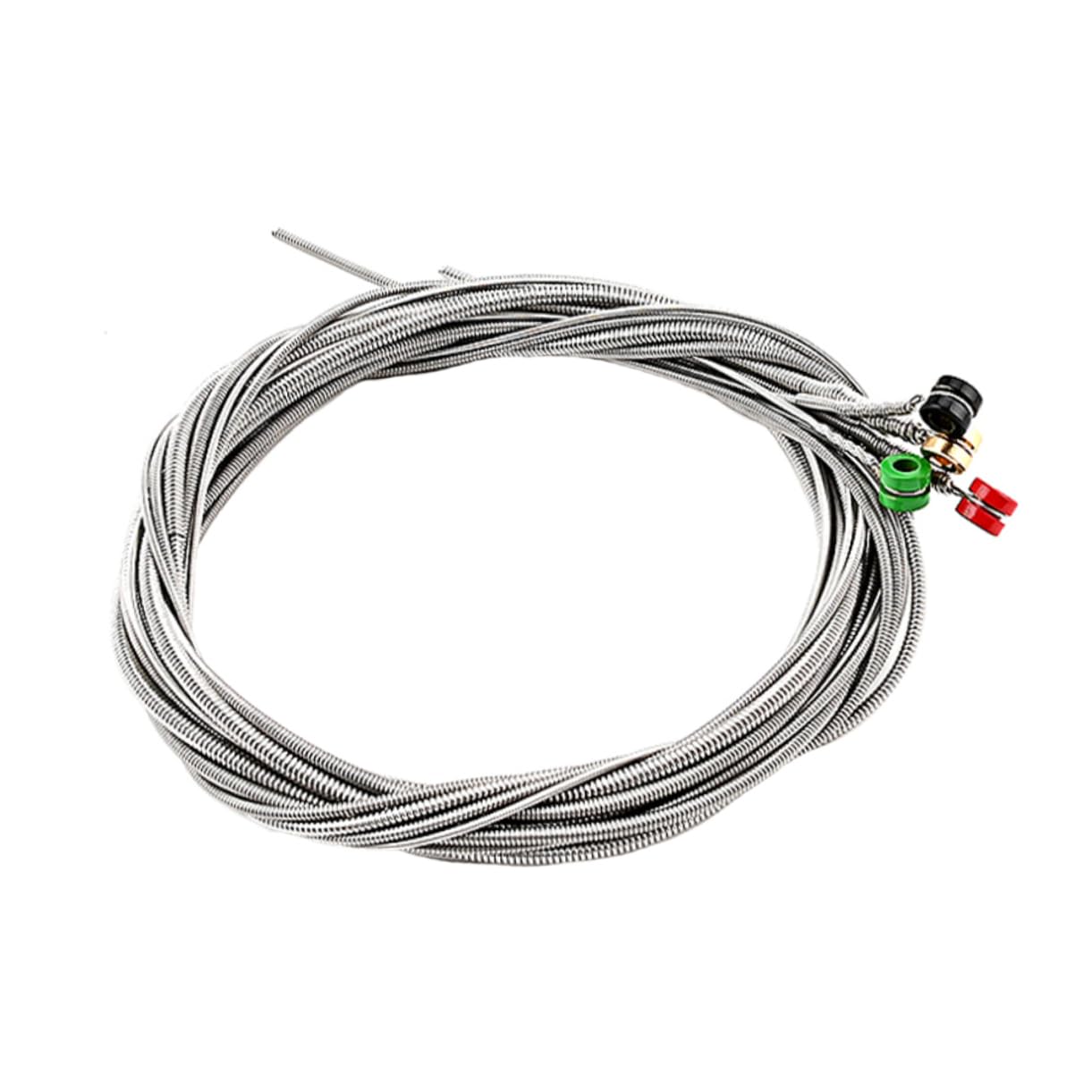 TOYANDONA 4sets Corde Per Basso Acciaio Inossidabile Di Corde Resistenti Per Strumenti Musicali Alta Durabilità e Praticità Per Musicisti Professionisti e Amatori