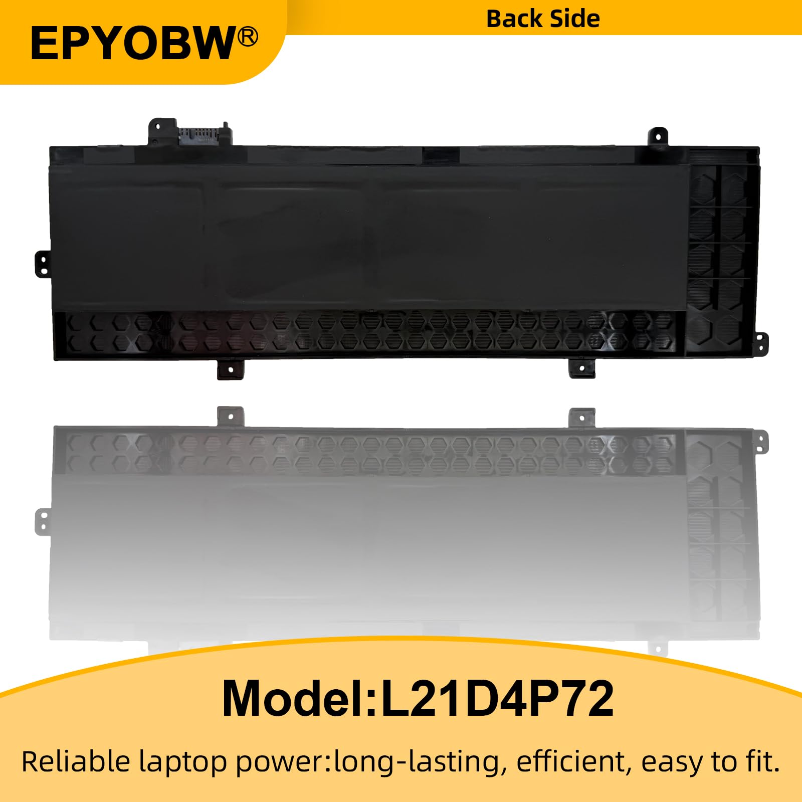 Amazon.com: EPYOBW L21D4P72 Laptop Battery 52.5Wh 3400mAh 15.44V
