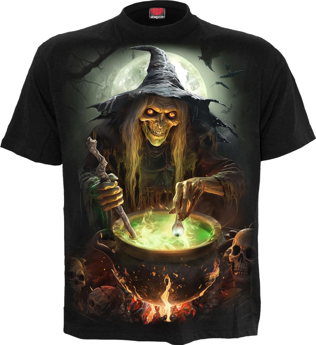 Spiral Men's Black - Witch's Brew - T-Shirt - Xl