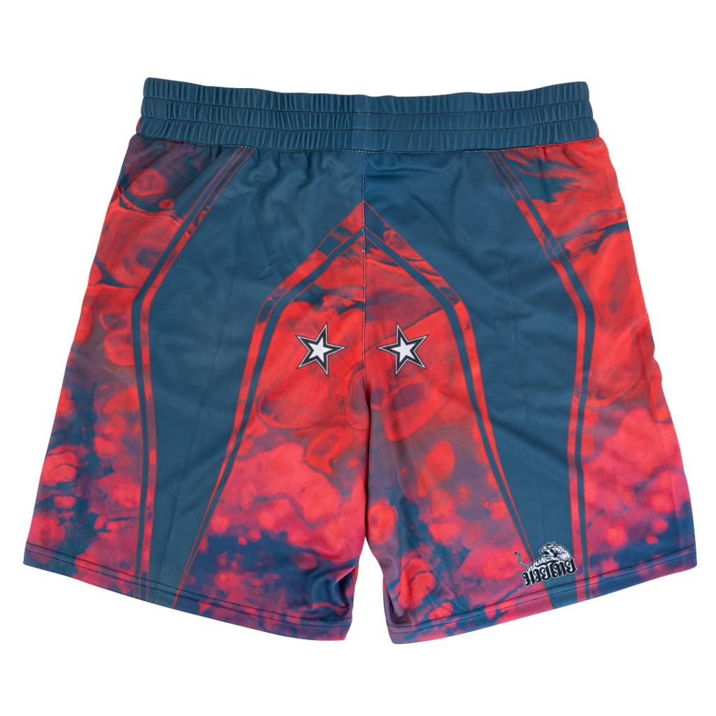 YOKKAO Pantaloncini da boxe Muay Thai - Pantaloncini da allenamento istituzione