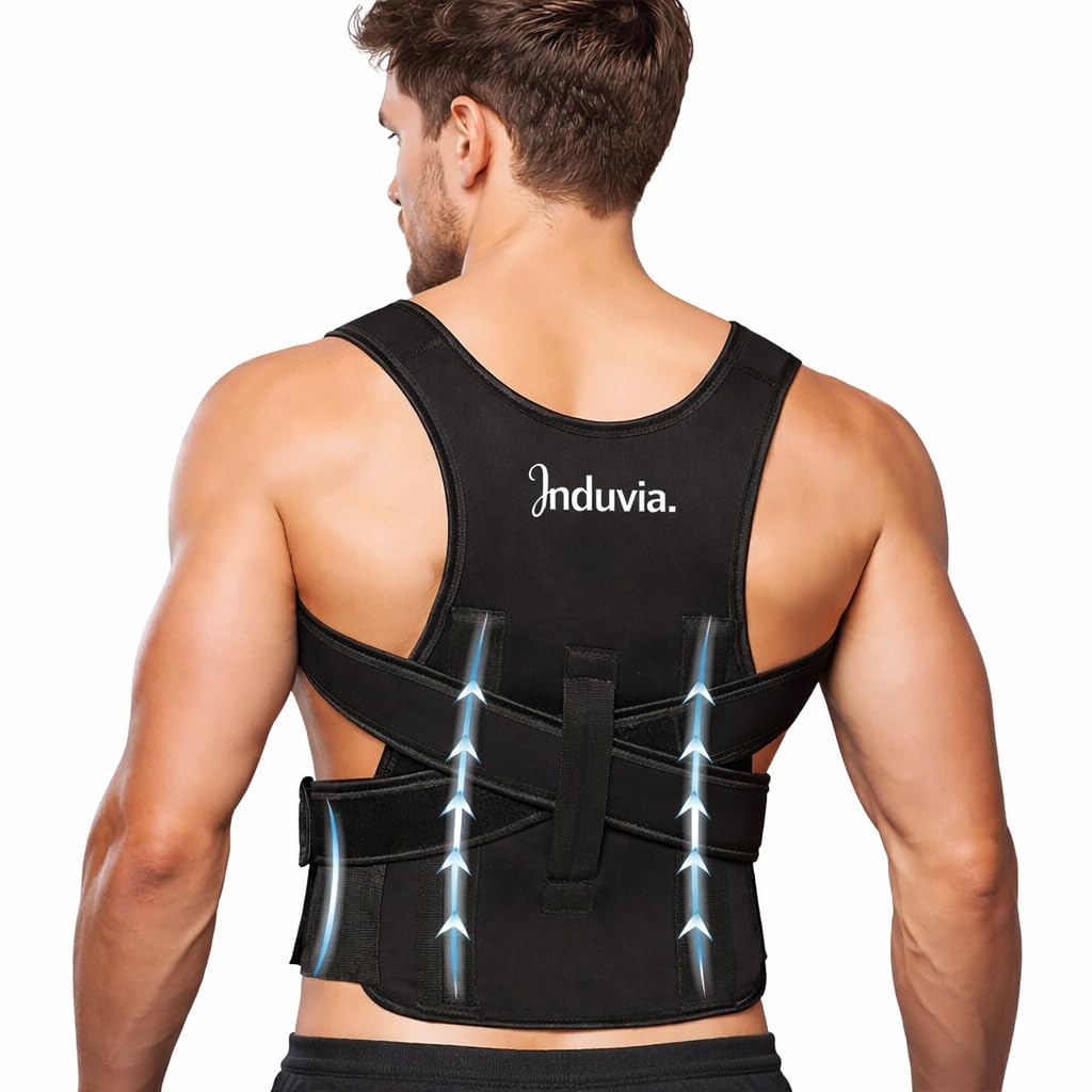 Free Size Posture Corrector For Men And Women Back Support Belt Back Pain Back Straight And Shoulder Support Belt (Universal Size) (1)-image-9