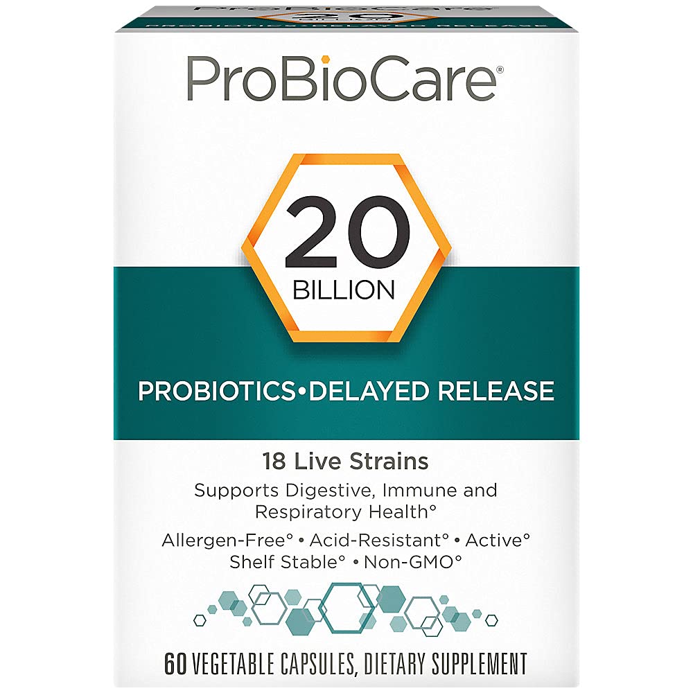 Probiotic - 20 Billion CFUs - Supports Digestive Health (60 Vegetable Capsules) thumbnail 2