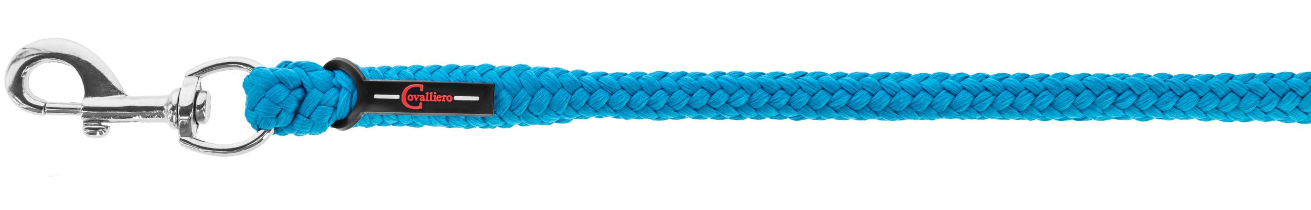 Kerbl Führstrick Hippo mit Karabinerhaken ? Blau (Länge 200 cm, Gewicht 0,1 kg, Material Polyethylen, Strick, Leine) 3230441 (Packung mit 5)