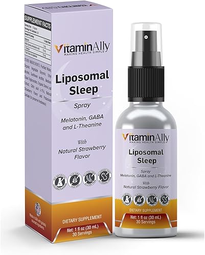 Miniatura 1 de Spray liposomal para dormir  Relajación y apoyo para dormir  Vegano  Sin OMG  Sin azúcar  Sin gluten  Suministro para 30 días